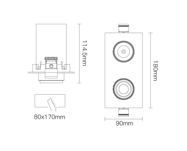 Ami Rectangle FIlter Maße